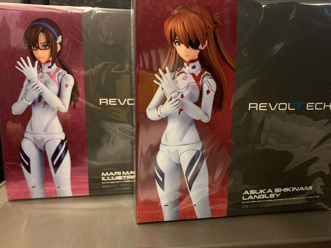 リボルテック シンエヴァ 式波・アスカ・ラングレー・真希波・マリ・イラストリアス リボルテック シンエヴァ 式波・アスカ・ラングレー・真希波