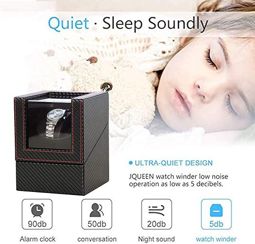 Miniatura 4 de Bobinadora de reloj para relojes automáticos Caja de reloj Bobinadora automática Motor japonés con opción de batería