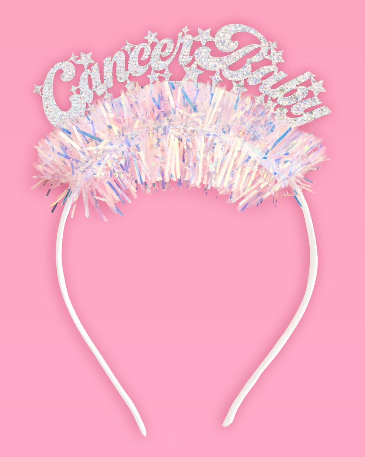 xo, Fetti Cancer Headband - Fits Adult | Zodiac Cancer Hair Accessory, Horoscope Favor, Astrology Birthday Party Decorations