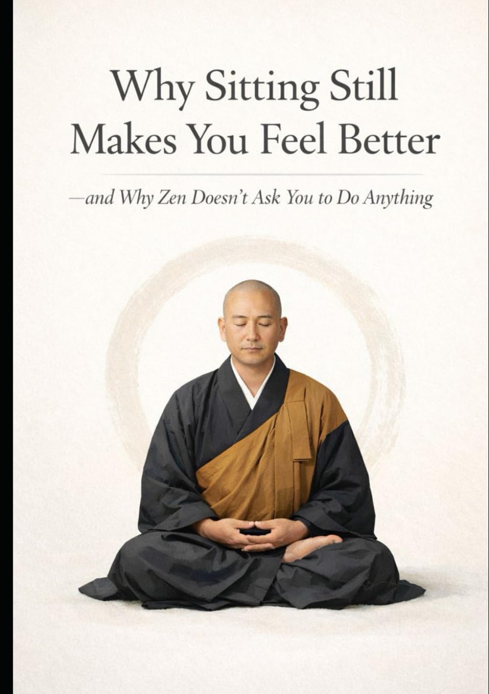 Why Sitting Still Makes You Feel Better — and Why Zen Doesn’t Ask You to Do Anything: A Zen-based guide for people exhausted by mindfulness