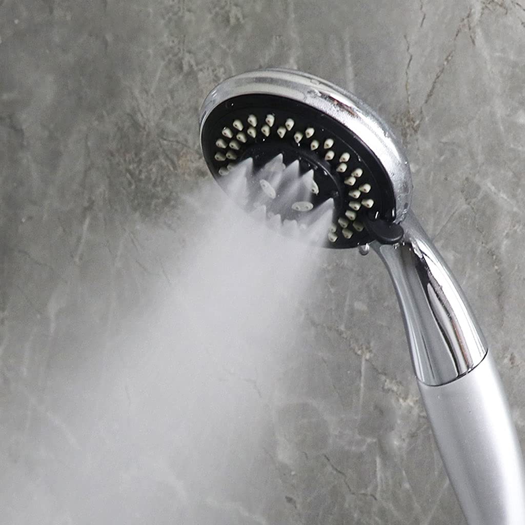 GRFIT Cabezal de Ducha de Mano 3-Función Handheld Head Ducha Single Presurizado Baño Ducha Hogar Bañera Ducha Ducha Manual Interfaz Universal Regadera para Baño Ducha (Size : G)