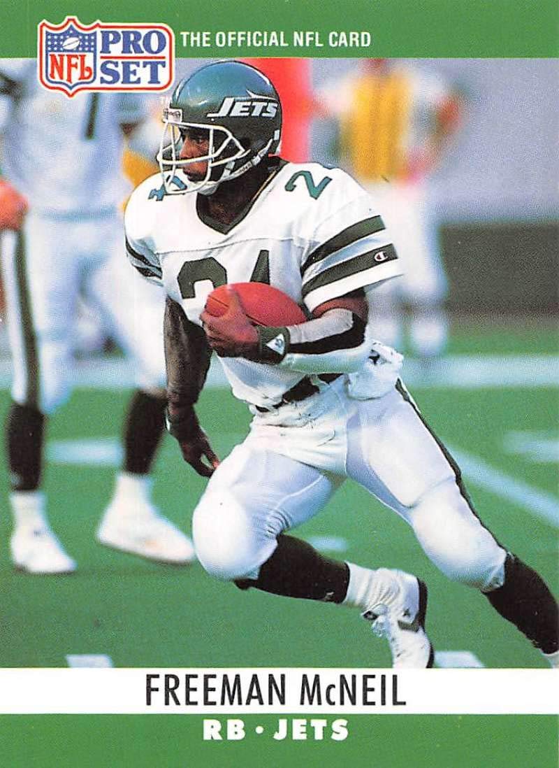Amazon.com: 1990 Pro Set Football #238 Freeman McNeil New York