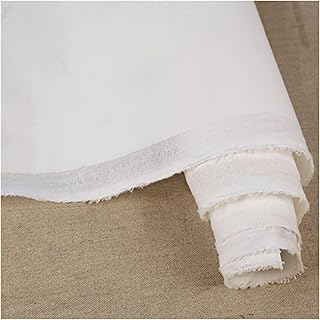 YZWHKJ Lienzo para Pintar Rollo Lona de Pintura de algodón Blanca Brillante de 10m Rollo de Longitud(58cm Wide)