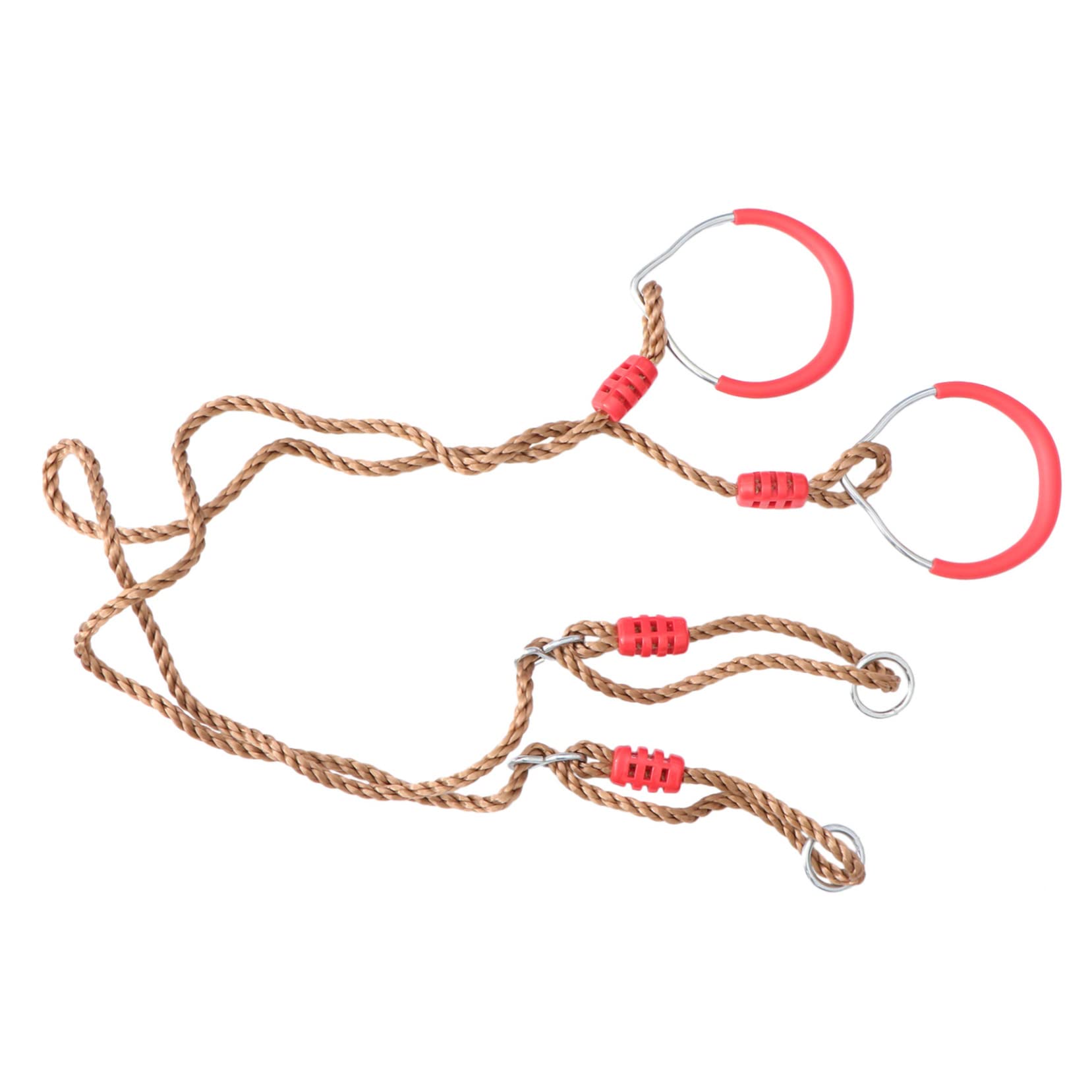 Totority Adjustable Fitness Rings Training Stretch Rings Gymnastic for Boys and Girls Upper Strength Home Workout Equipment