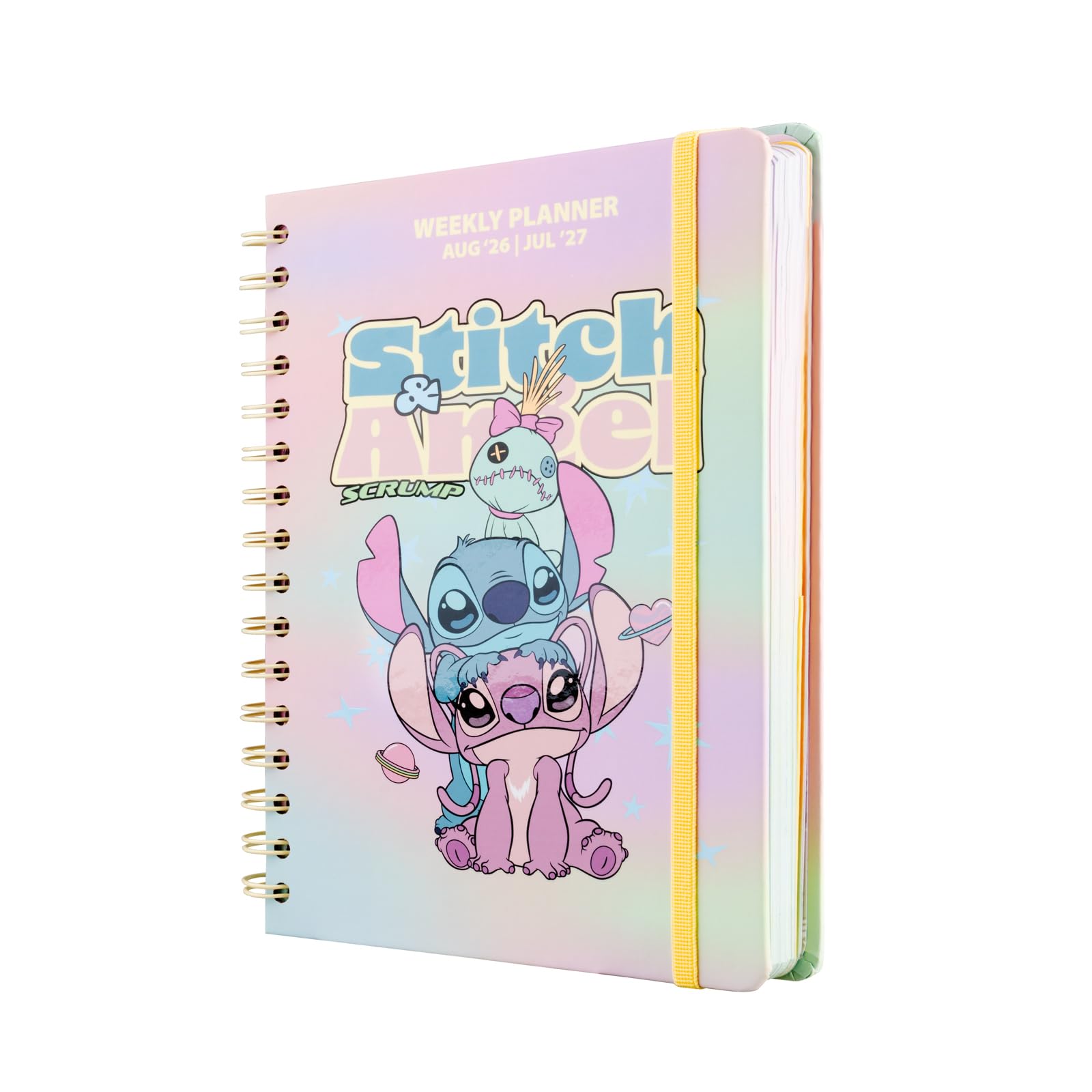 Grupo Erik A5 Academic Diary 2026-2027 Week to View - Disney Stitch Gifts | Back to School Planner 2026-2027, Mid Year Diary 2026 2027, A5 Weekly Planner | Stitch Stationery Gifts, Disney Stationery