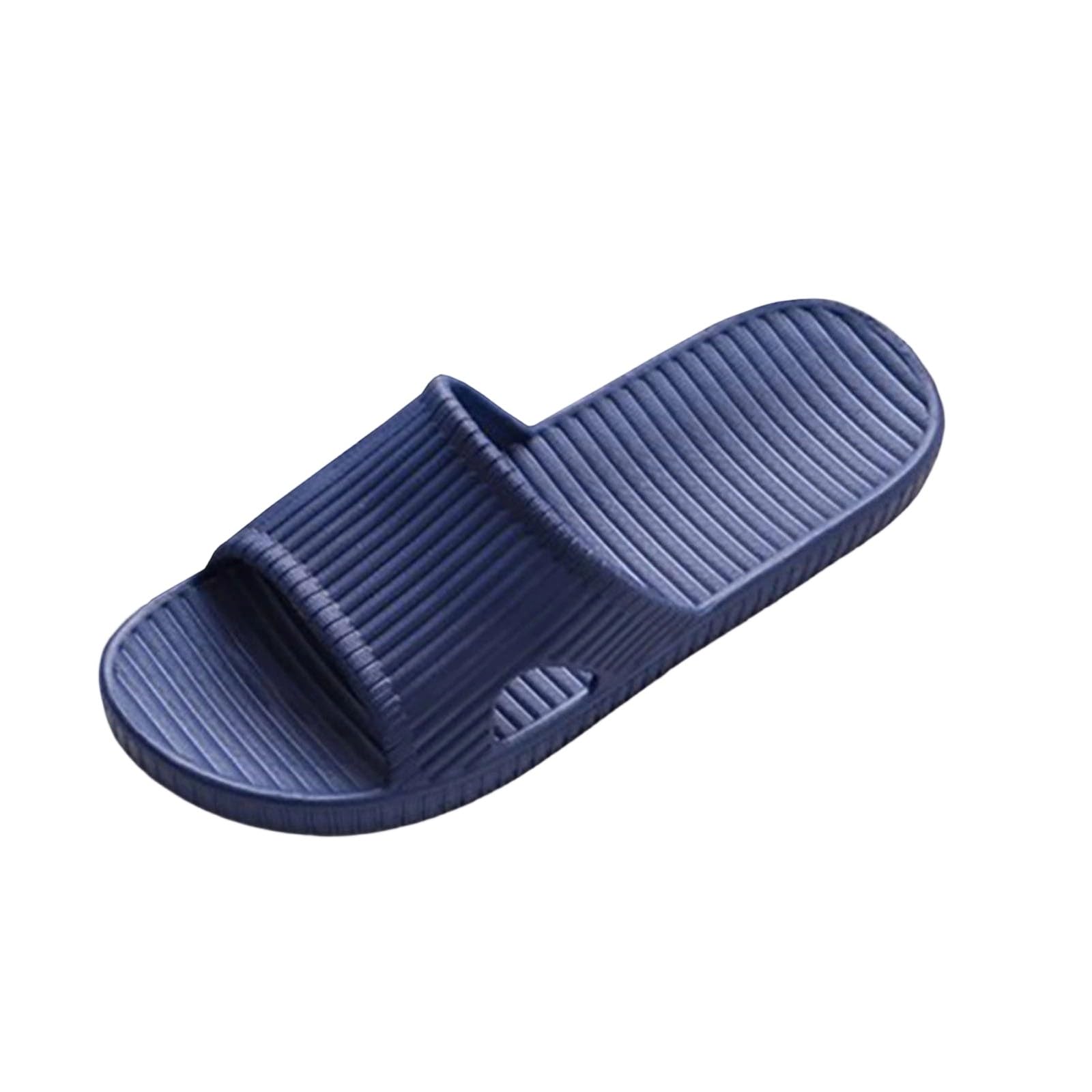 Women Mens Shower Slippers Slides Sandals Pool Slides House Slippers Non-Slip Indoor Bathroom Shoes Beach Sandals