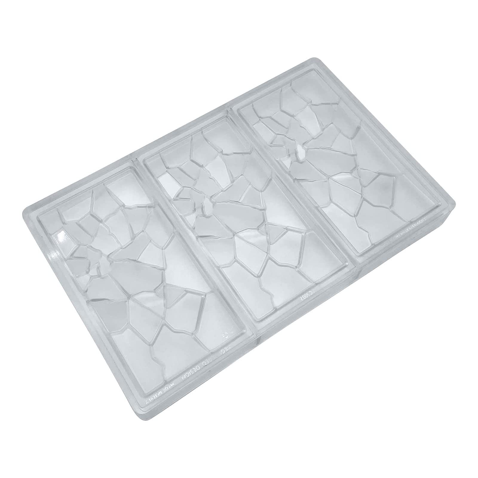 Yhplxyuus 3D Clear Shape Chocolate Mold Fondant Mold Clay Candy Candy Molding Making Tool Baking Lover Molds