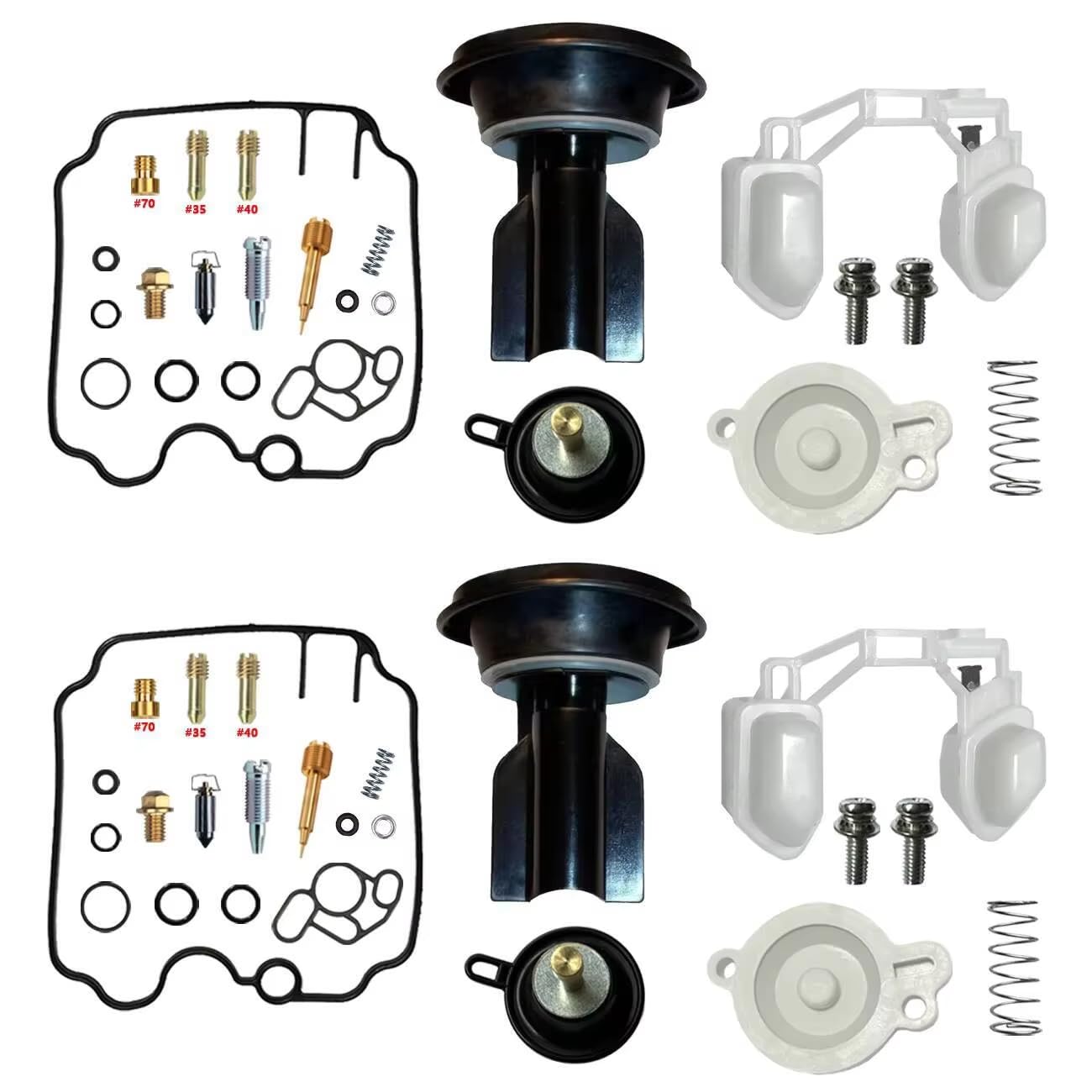 Kit de réparation carburateur moto résout ralenti instable 900cc