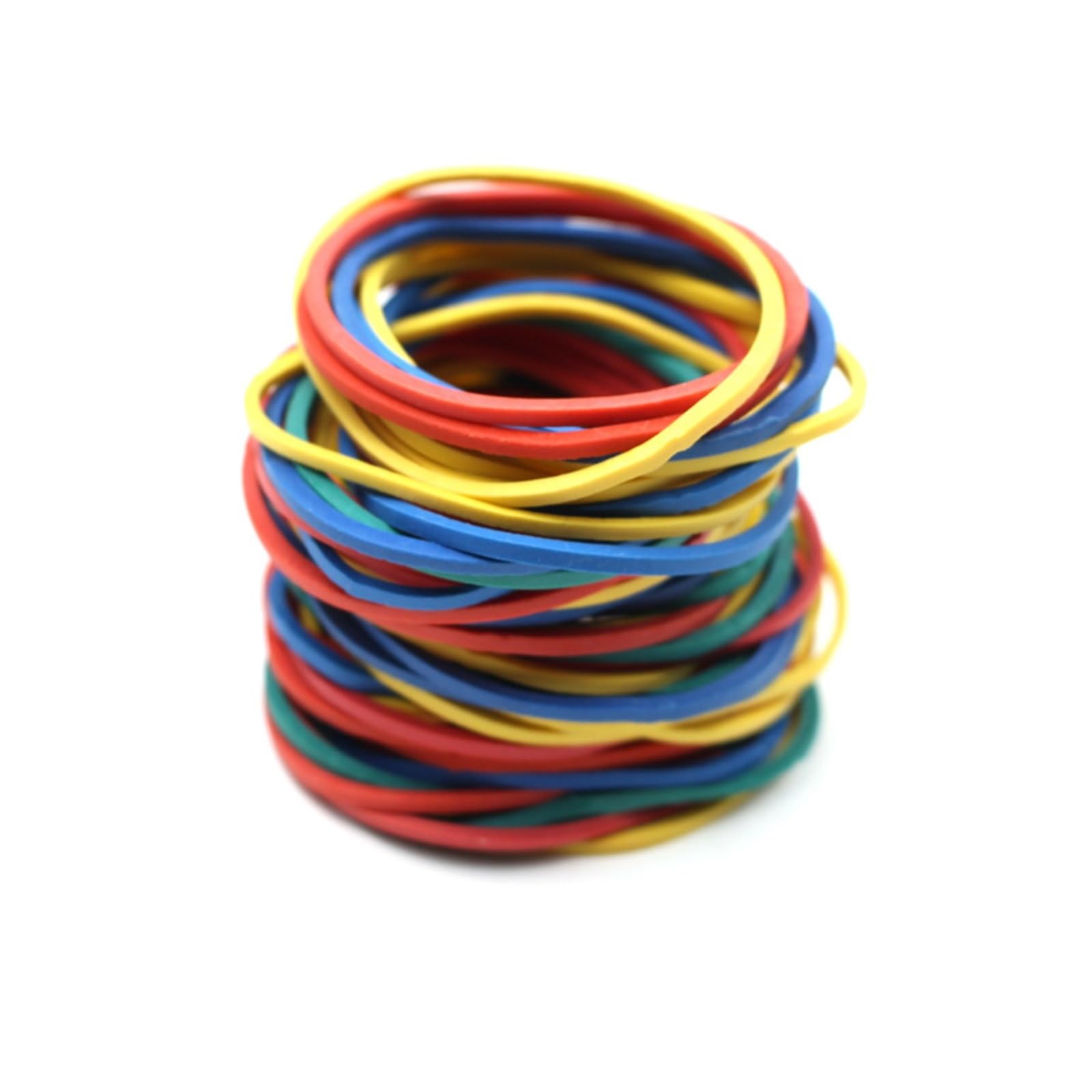 Elastici Elastici, Elastici Resistenti, 200 Pezzi 50 * 1,4 mm Elastici in Gomma Multicolore Elastici in Gomma ad Alta Elasticità