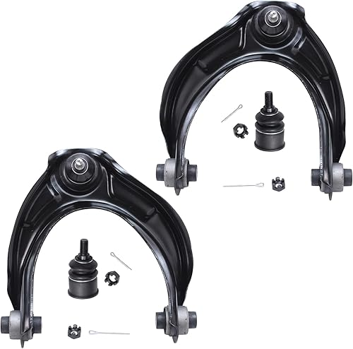 Miniatura 141 de Detroit Axle - Kit de brazos de control delanteros de 4 piezas para Nissan Cube 2009-2014, Nissan Versa 2007-2012 2 brazos de control inferiores con