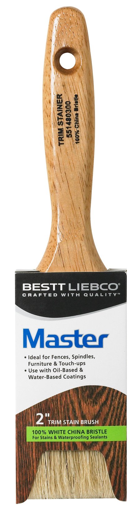 Bestt Liebco 551480300 2-Inch Trim Stainer Brush