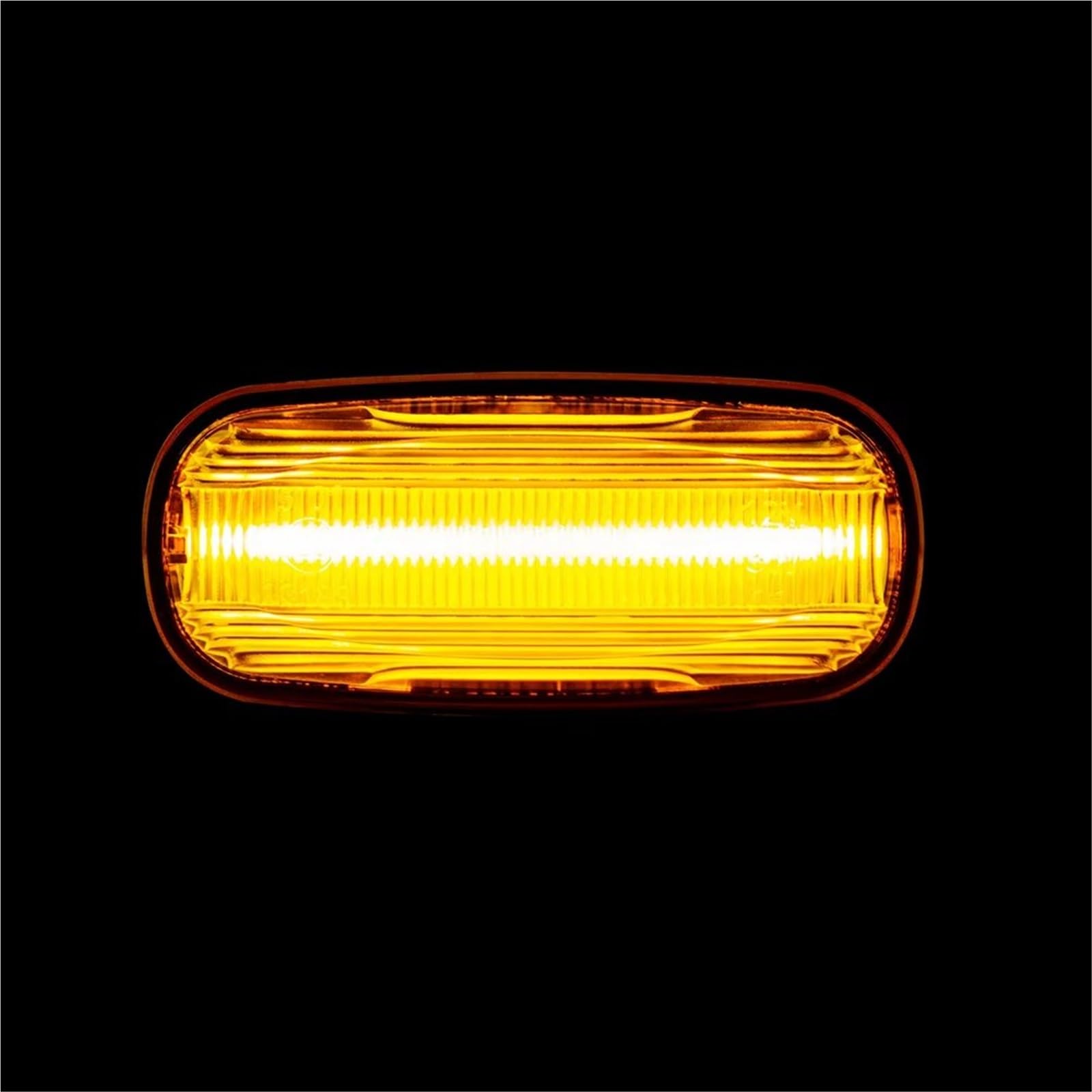Indicatori Direzione Dinamici 2 Pezzi Flash Normale LED Indicatore Laterale Luce Ambra Per Land Per Rover Per Discovery 2 Per Defender Per Freelander 1 99-05(Orange lens)