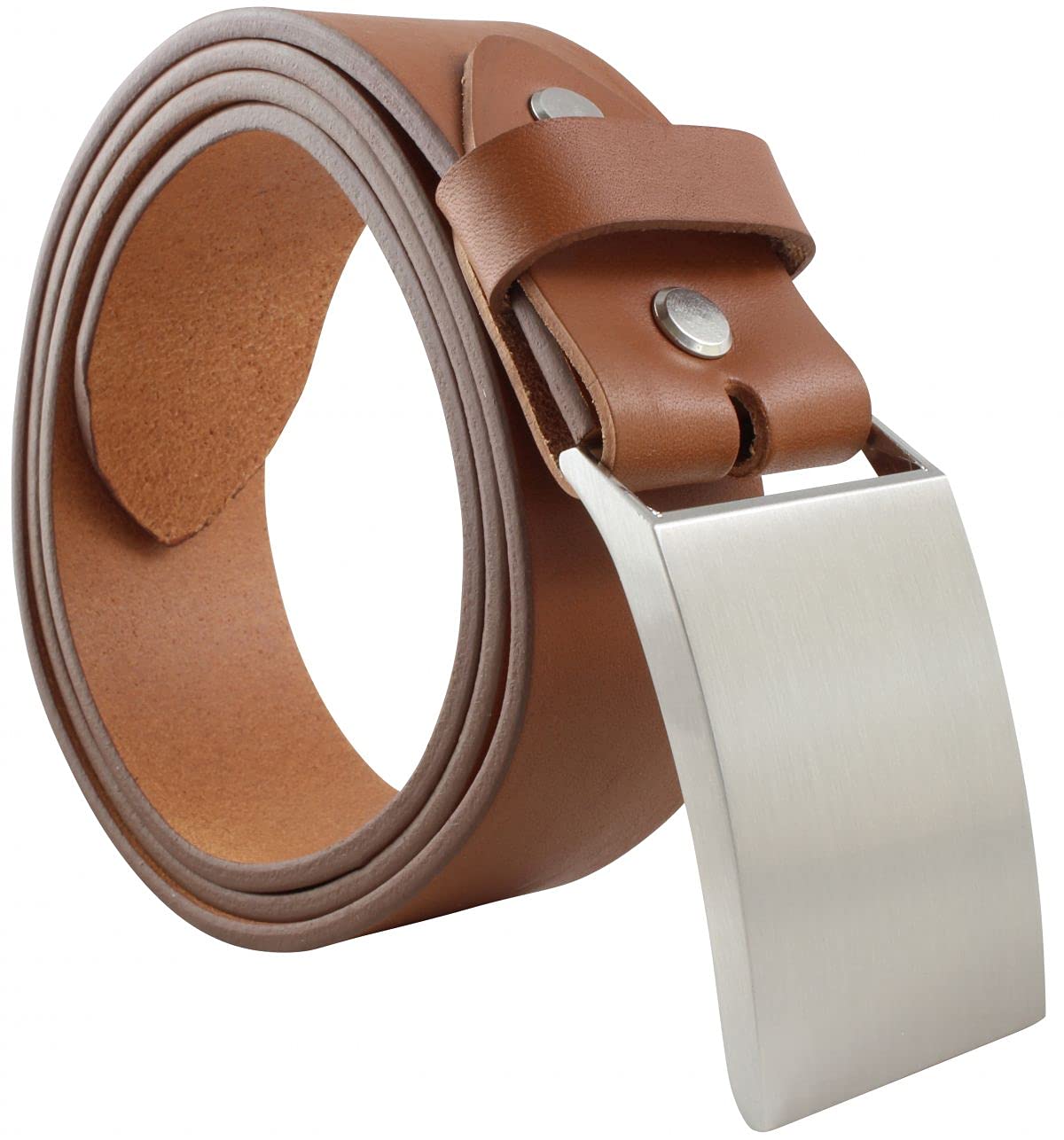BELTINGER Gürtel aus Vollrindleder 4,0 cm | Jeans-Gürtel für Herren 40mm | Jeansgürtel mit Koppel