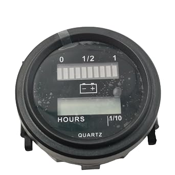 JLG Hour Meter,2420106 JL2420106 JLG Digital Battery Indicator Gauge with Hour Meter Used for Boom Lift E45A,E40AJP,E450AJ...