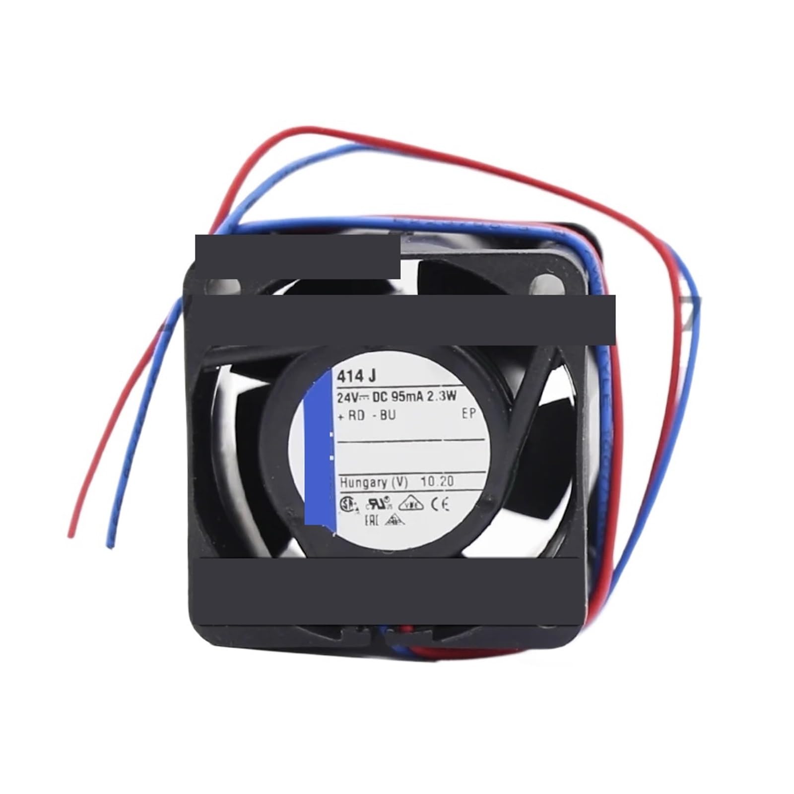 414J 24V DC 40x40x25.4mm 11.4 CFM 0.1A Compact Cabinet Axial Cooling Fan