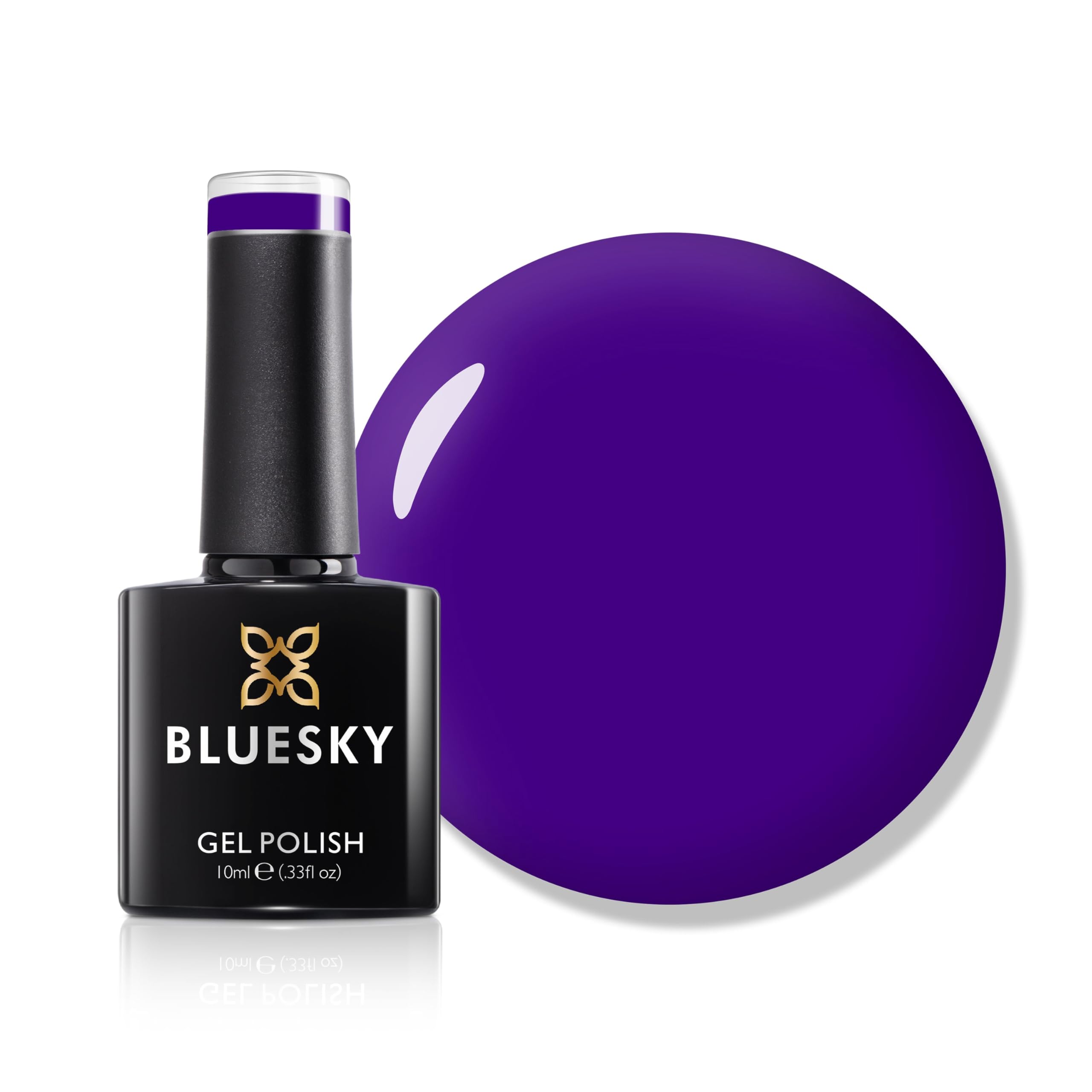 Bluesky Gel Nail Polish, Primrose Yellow 80566, Light, Primrose,Yellow Long Lasting, Chip Resistant, 10 ml (Requires Drying Under UV LED Lamp) — view 40