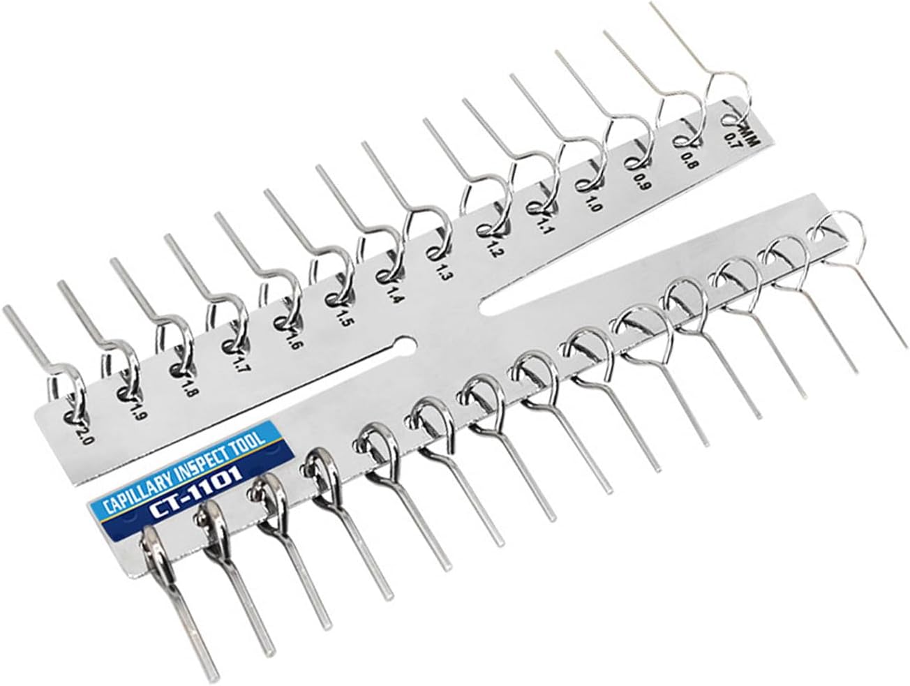 Stainless Steel Capillary Diameter Saw Precision Inspection Tool High Precision Measurement Tube Gauge