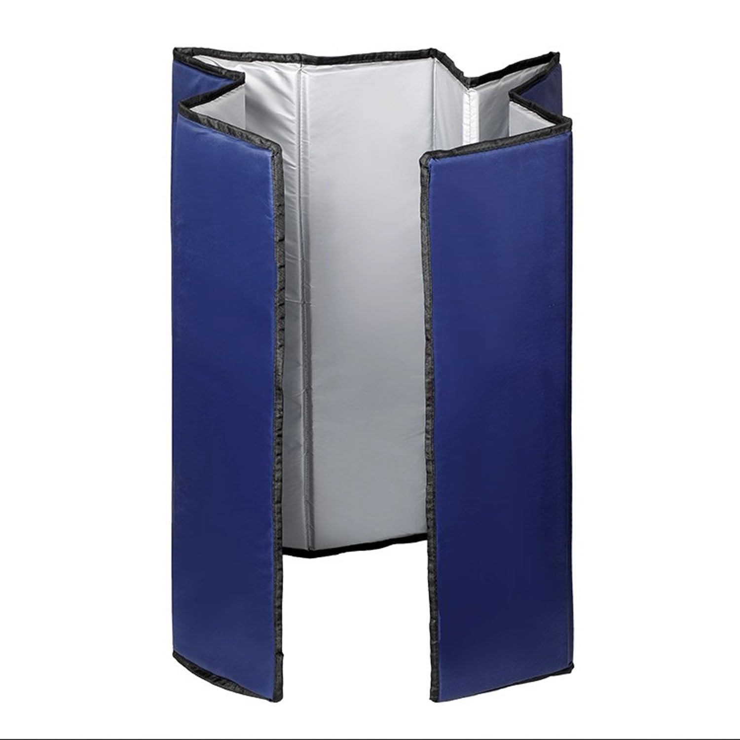 Materac kempingowy Karimata z workiem do noszenia dla dorosłych Namiot podróżny domu Pojedyncze łóżeczko dziecięce(50mm thick/blue 185x65cm)