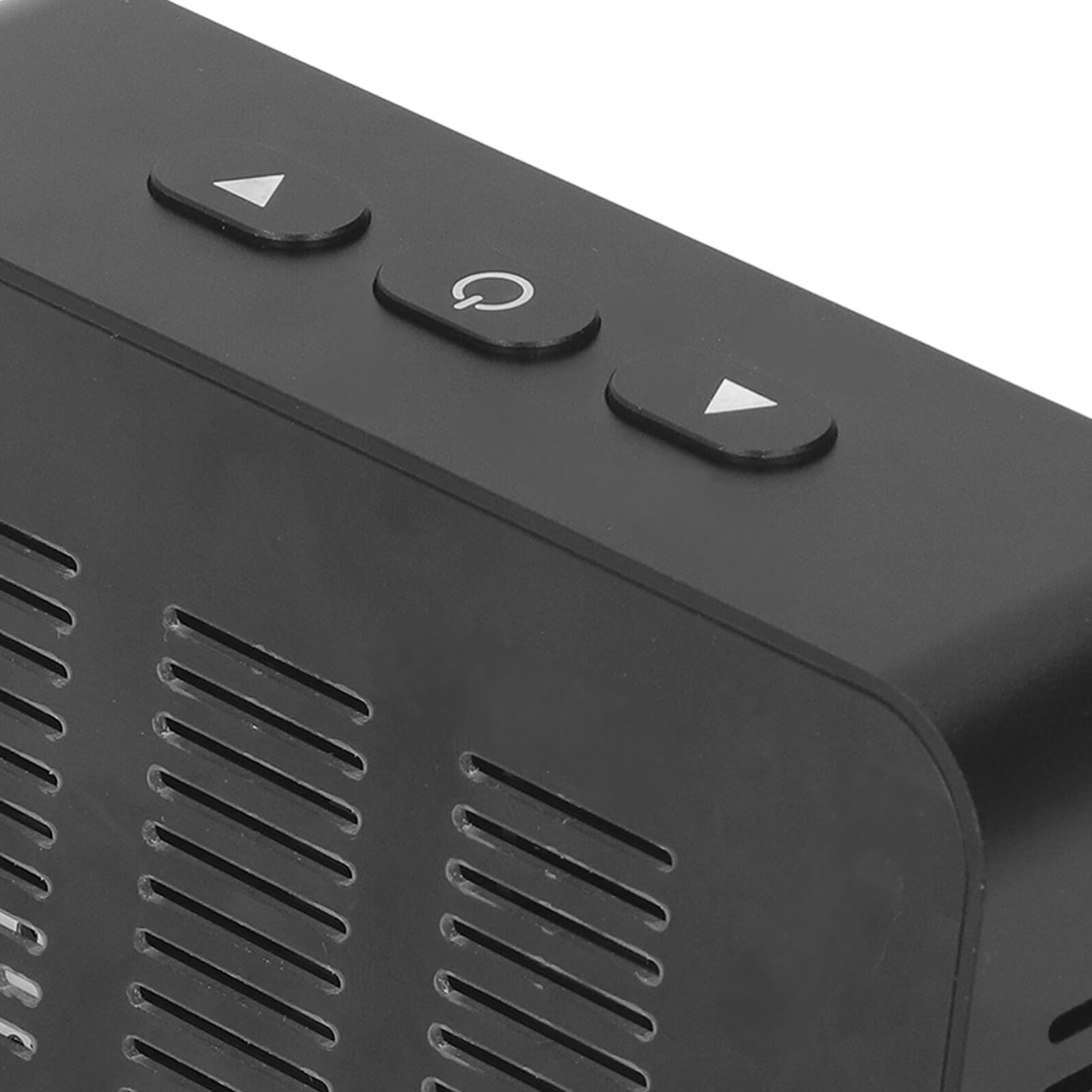 Hyuduo Monitor de Calidad del Aire, Detector LCD CO2 PM2.5 PM1.0 PM10 con Pantalla de Tiempo, Probador de Calidad del Aire Recargable Micro USB 3000 MAh para Uso en Interiores y Oficinas en el Hogar