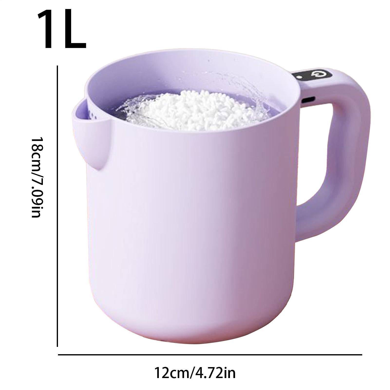 Sbattitore Elettrico 1 L Portatile Frullare Lavare Cucina Pasticceria