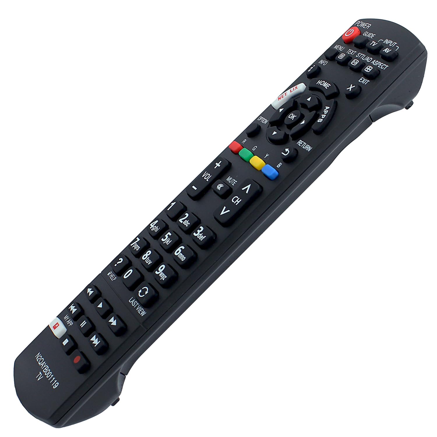 Amazon.com: N2QAYB001119 Remote Control Replacement for Panasonic