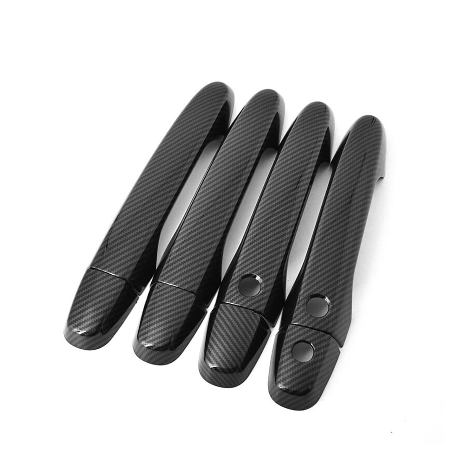 Drezzo 2 Buttons 1 Car Exterior Door Handle Car Door Handle Covers Trim Styling For Crv For 2012-2016(2 Buttons 1)