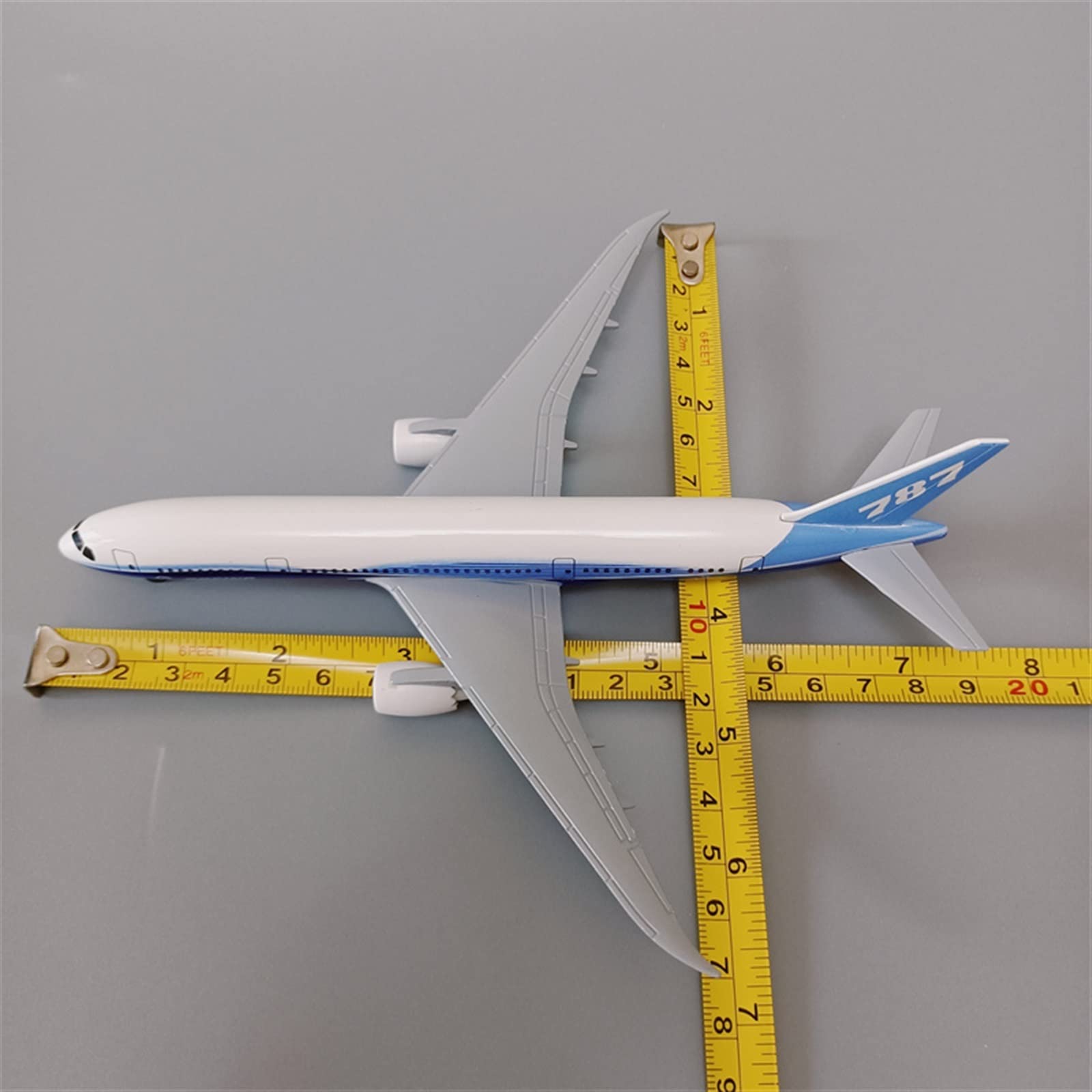 Skopiuj model samolotu 19cm dla prototypowego lotnictwa Boeing B787 odlewany ciśnieniowo ze stopu Model samolotu z kołami zestaw do lądowania kolekcja samolotów
