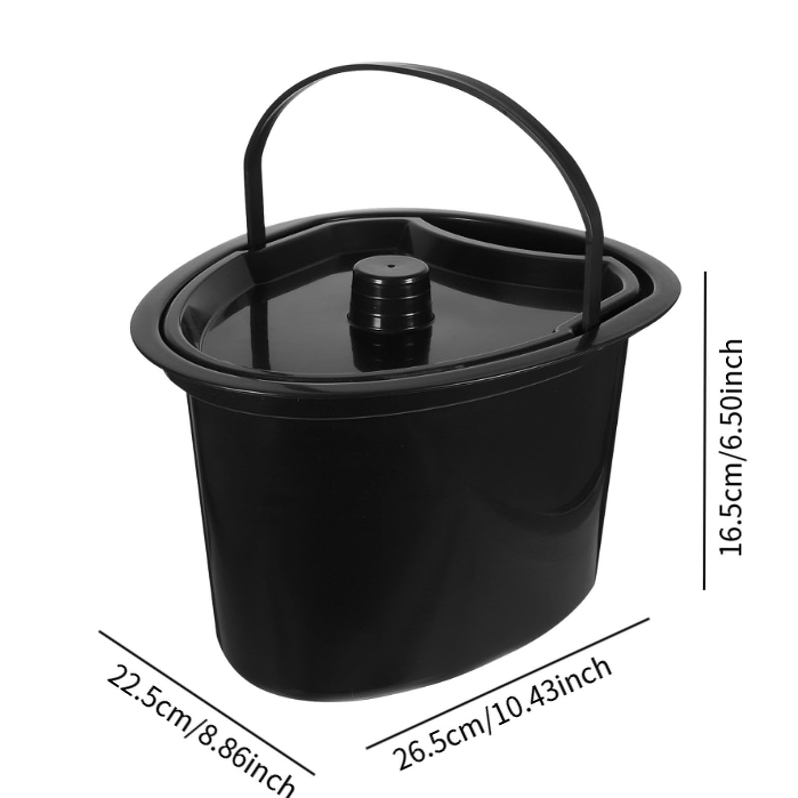Secchio per, Vaso per, WC Da Comodino, Contenitore per, Vasino, WC Portatile