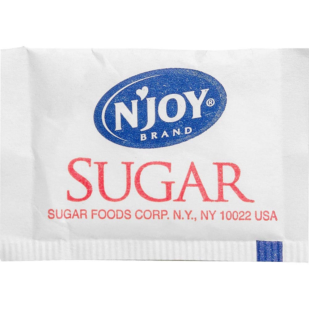 Pure Cane Sugar Packets, 1/10 oz Packets