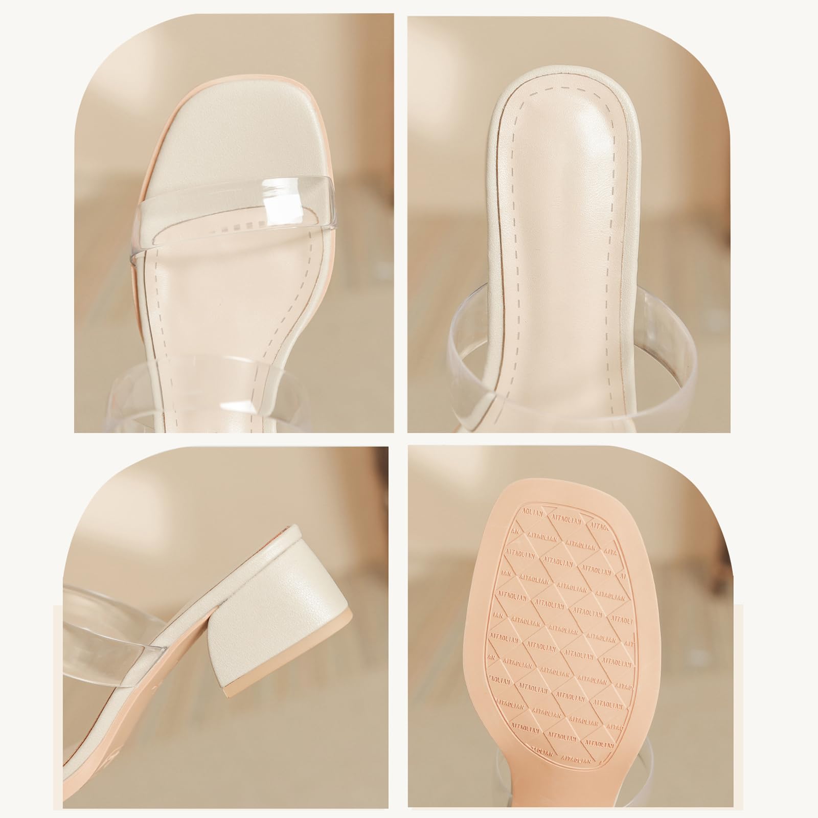 Mules minimaliste Donna Eleganti Tacco Blocco Sandali Estate | stile classico, outfit femminili, smart casual, moda quotidiana, look moderno