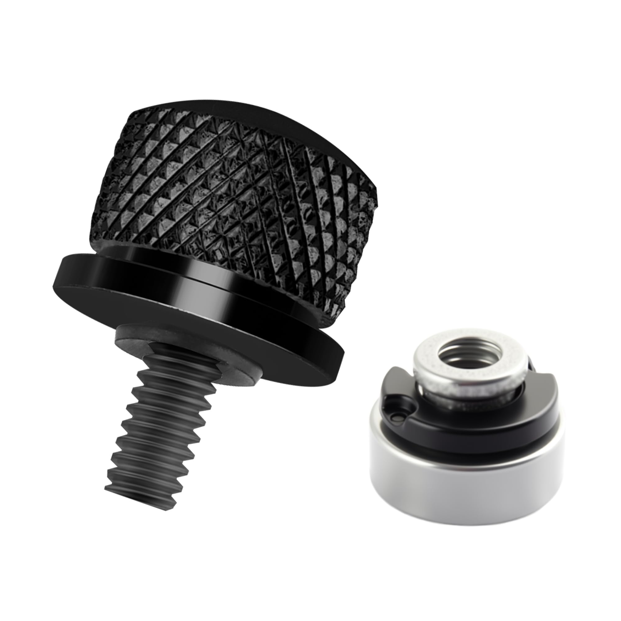 Amazon.com: 1/4”-20 Motorcycle Seat Bolt and Nut Set,M6 Aluminum