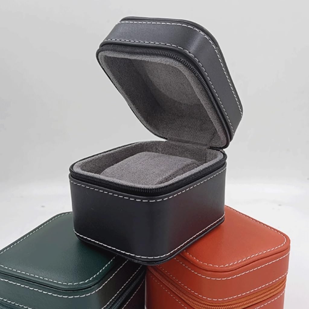 Uhren-Box, praktische Uhrenbox, Einzel-Reise-Uhrentasche, Uhren-Box, tragbare Uhrenbox, Uhrenbox (1)