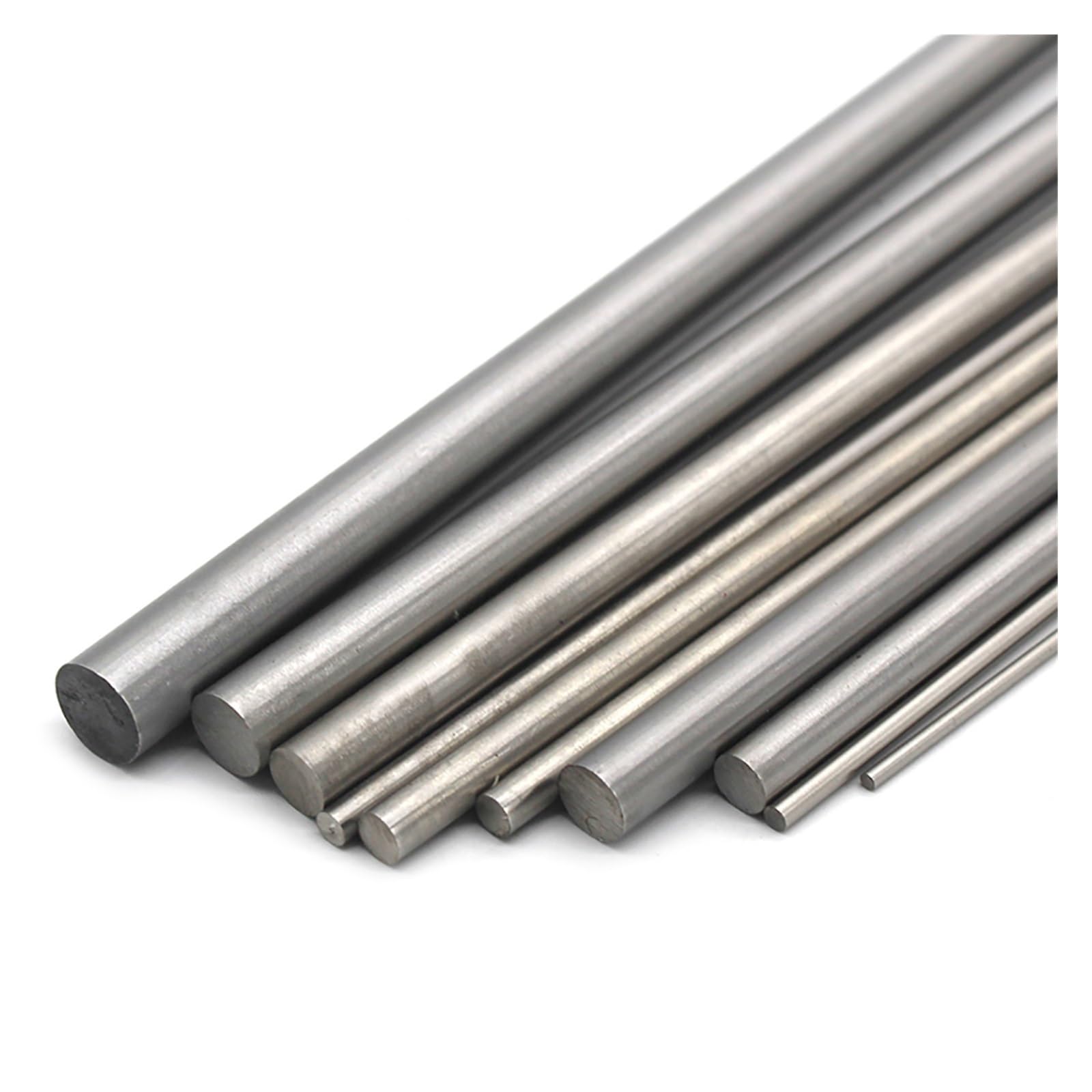 Metall-Rundstab, Stahlstange, DIY-Achsenbau-Modellmaterial(8mmx250mm,5pcs)