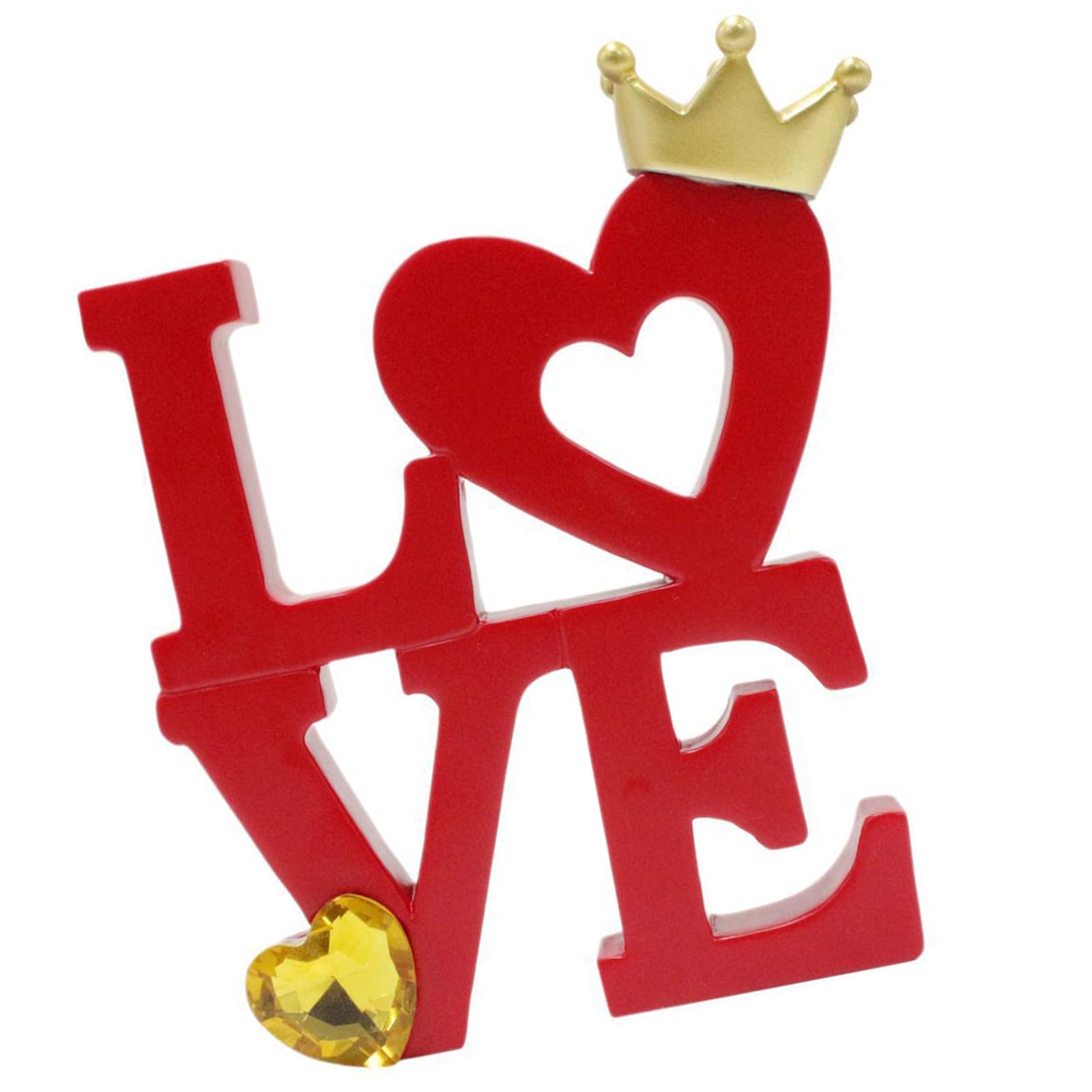 Lettre d'amour en figurine de Saint Valentin pour un foyer chaleureux
