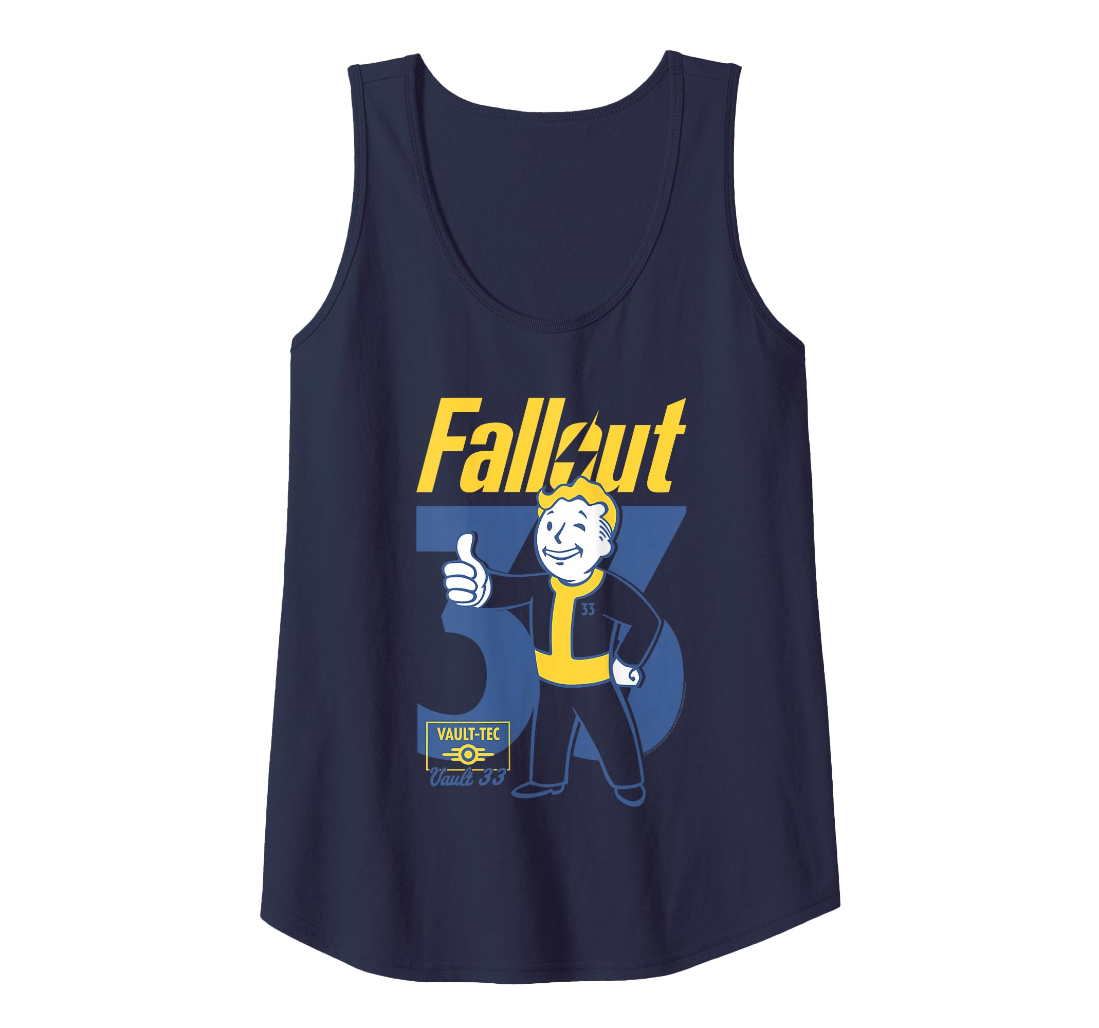 Fallout TV Series 33 Vault Boy Pose Vault-Tec Tank Top