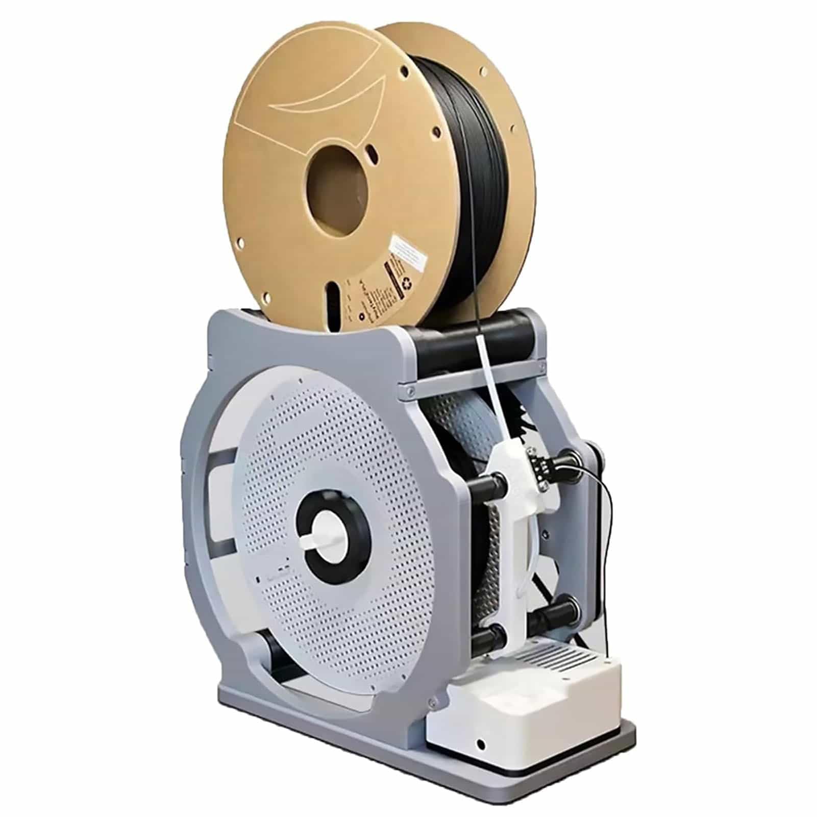 Rewinder De Carrete Eléctrico, Respalente De Filamento Industrial 3D, Arranque Inteligente Y Parada para Carretes De 1 Kg,para Materiales De Impresión 3D,Envuelve Perfectamente Sin Enredar