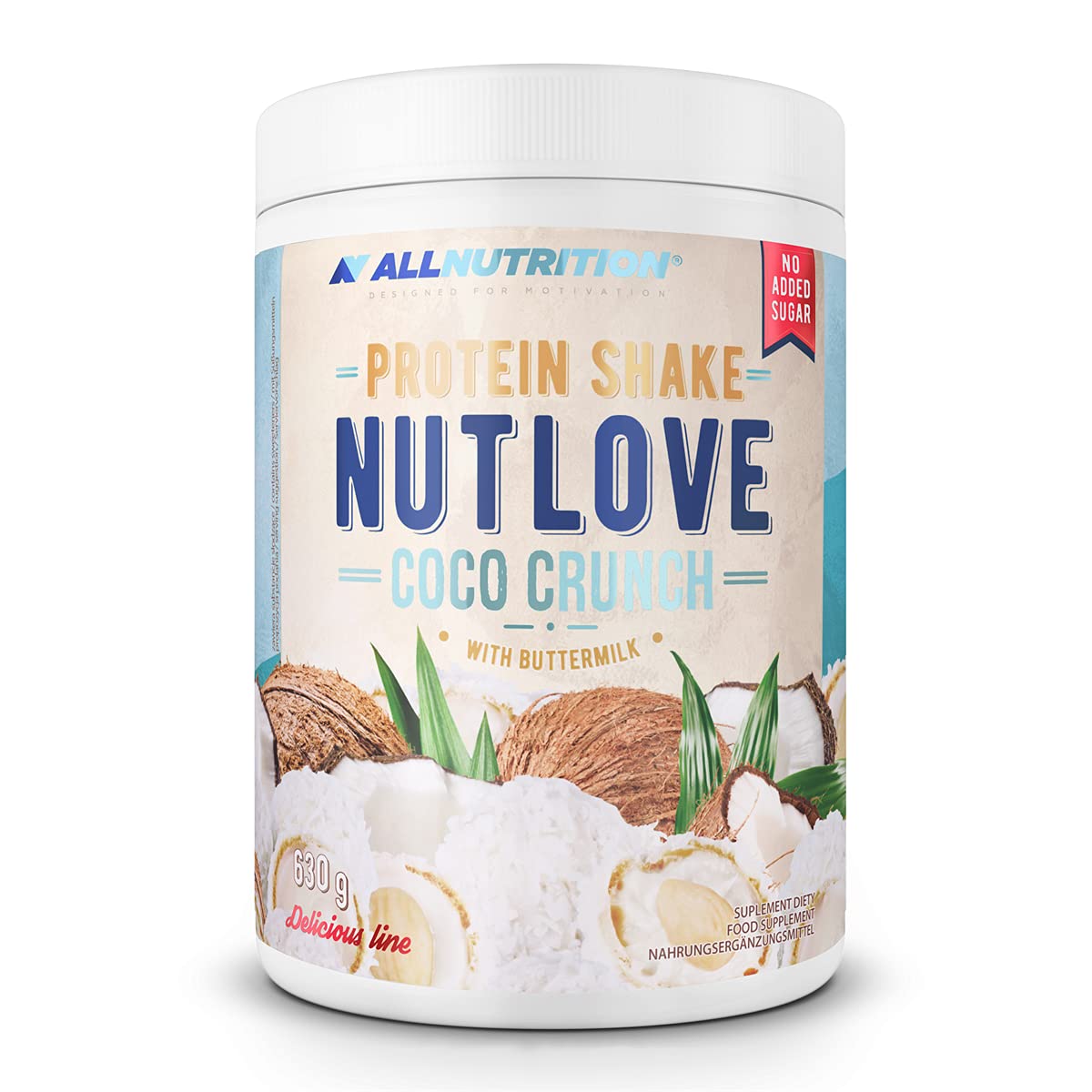 Allnutrition Nutlove Protein Shake, Coco Crunch - 630g