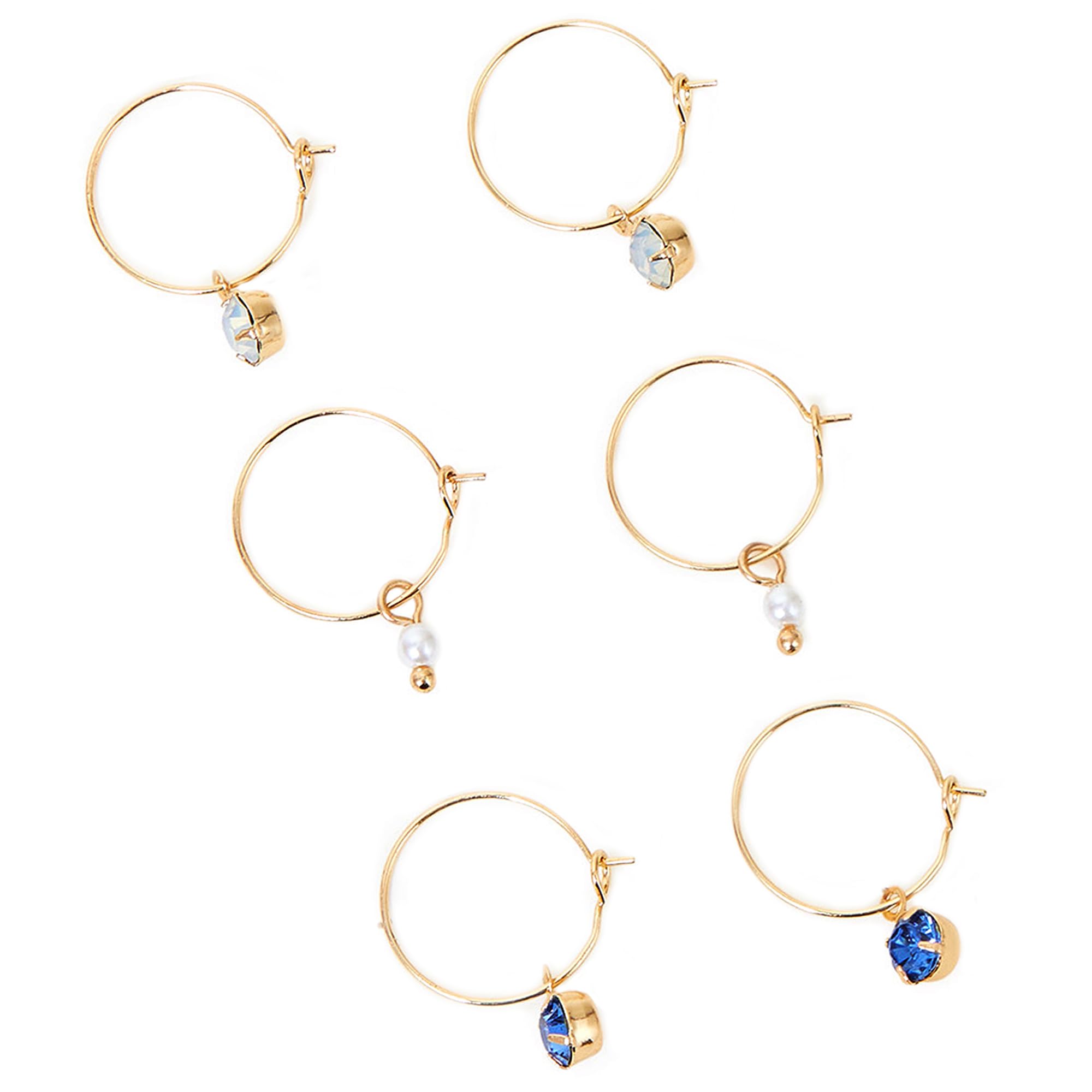 Accessorize London Womens Gem Hoop Earrings Set Of Three (B0CPHX42H7) Amazon Price History, Amazon Price Tracker