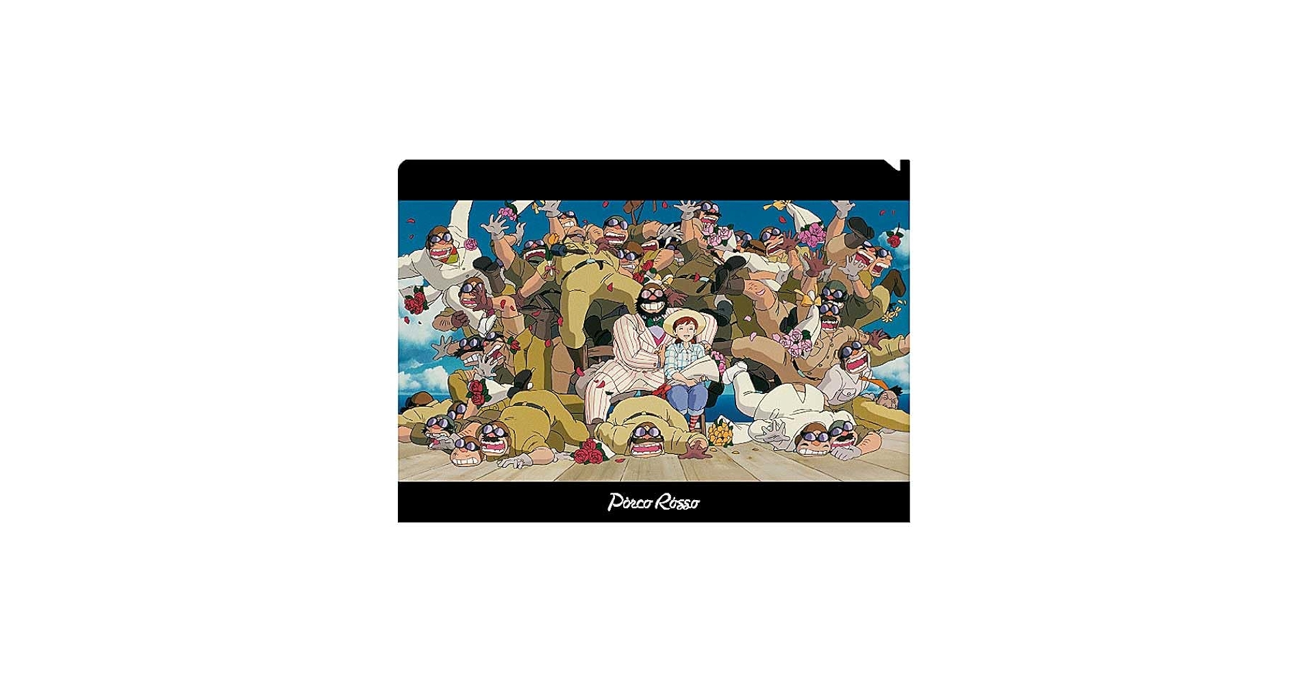 飛べない豚はただの豚だ　A4クリアファイル ジブリの大博覧会　紅の豚 Amazon | ムービック 紅の豚 A4クリアファイル フィオと空賊たち