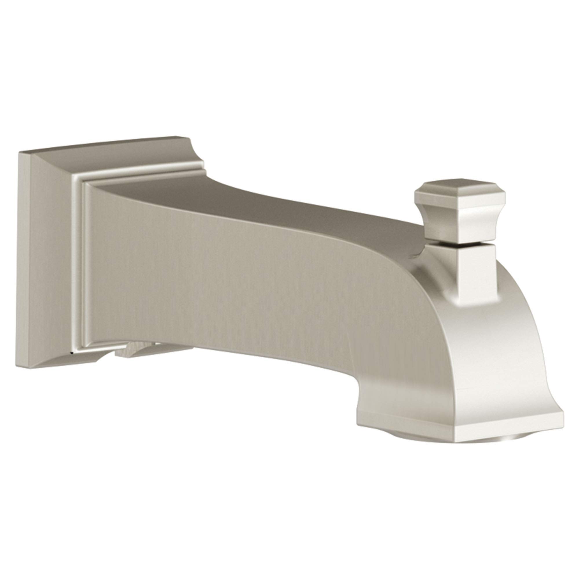 American Standard 8888109.295 Beccuccio deviatore Antiscivolo, Nichel Spazzolato