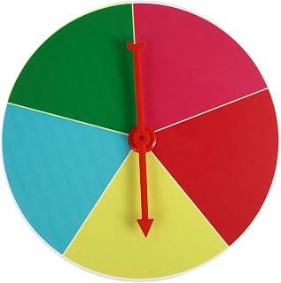 BCOATH Roda De Prêmio Compacta De 1 Peça Arco-Íris Giratória Jogo Ferramenta Brinquedos Mini Rodas Mini Brinquedo Mesa Giratória Sorte Pai E Filho Pequena Mesa Giratória