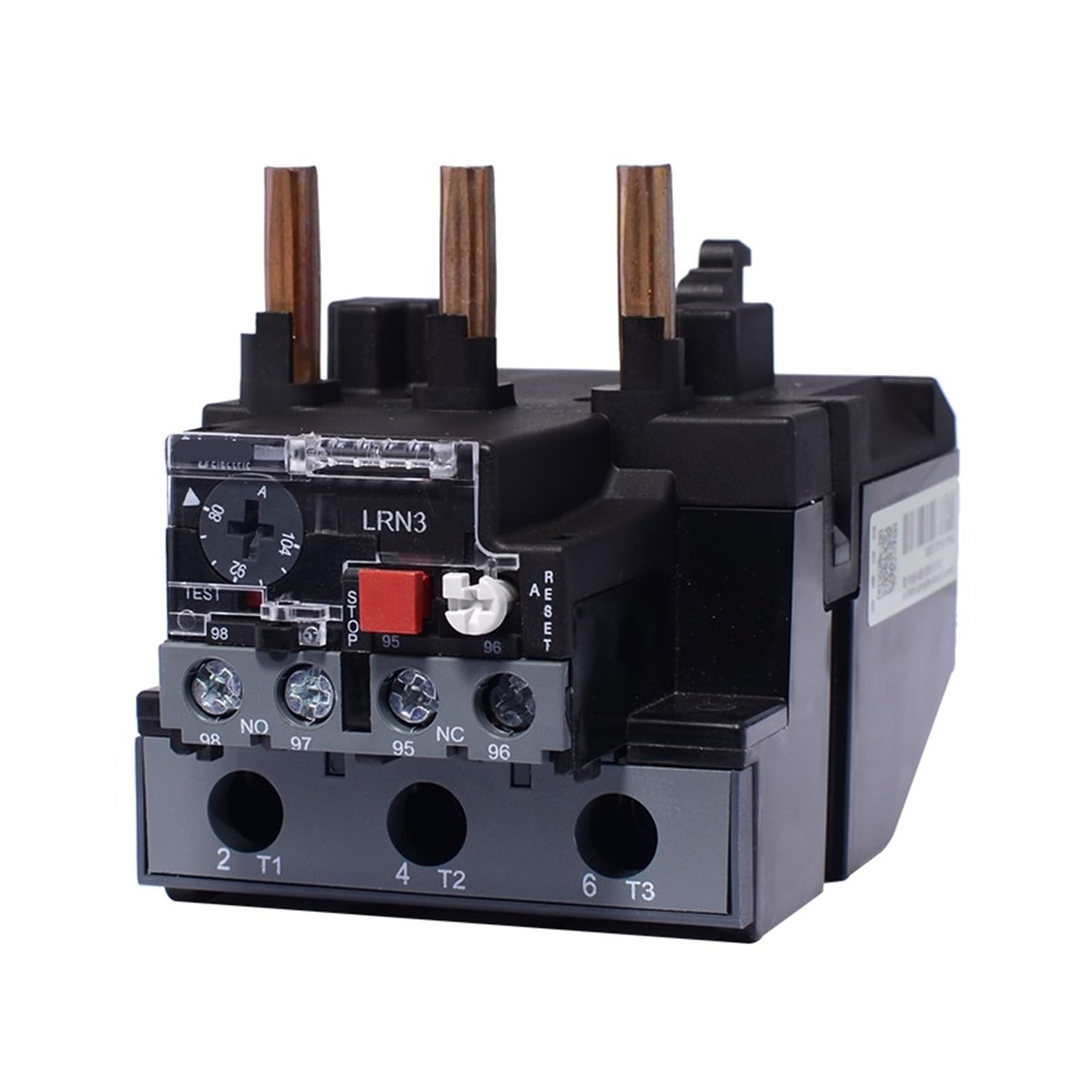 Relé térmico LRN365N de 80-104A con contactor LC1N para evitar sobrecargas en bombas de agua 4