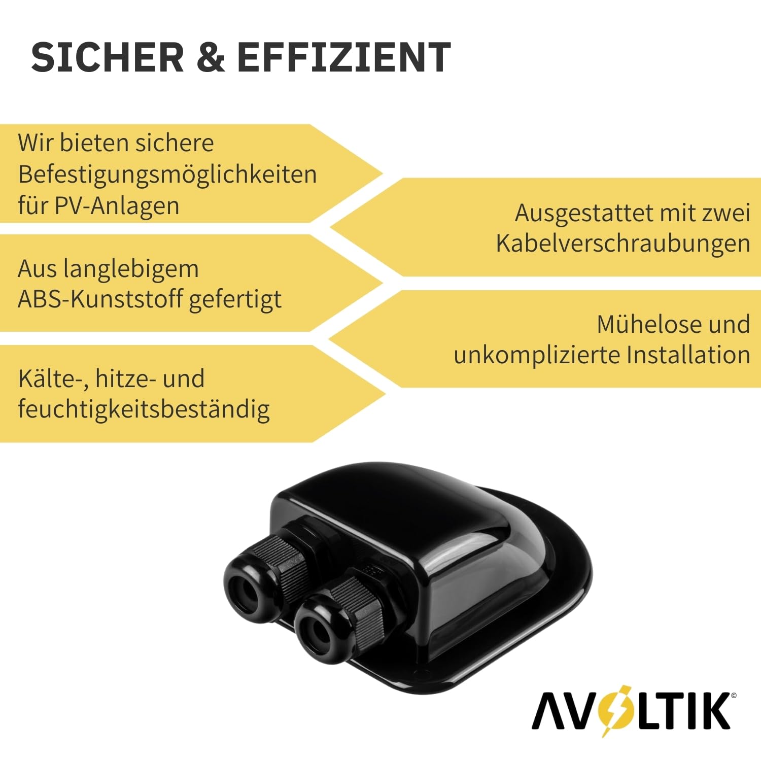 Solar Dachdurchführung - Wasserdichte Kabeleinführung Für Wohnmobile