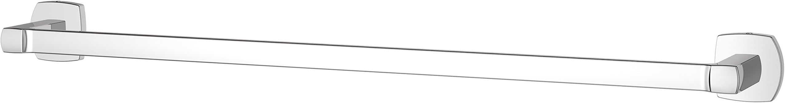 PfisterDeckard Bath Towel Bar for Bathroom, 24-Inch, Wall-Mounted, Screw-In, Polished Chrome Finish, BTBDA2C