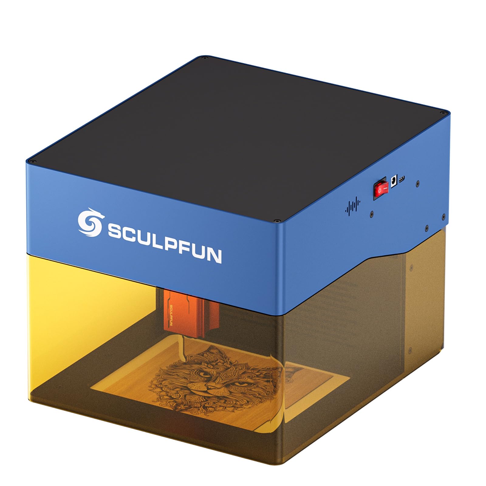 SCULPFUN ICube Ultra Lasergravierer - 12W Diode + 1,2W Infrarot