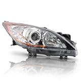 For 2010-2013 Mazda 3 Mazda3 Halogen Model Replacement Headlight Headlamp - Passenger Side Only