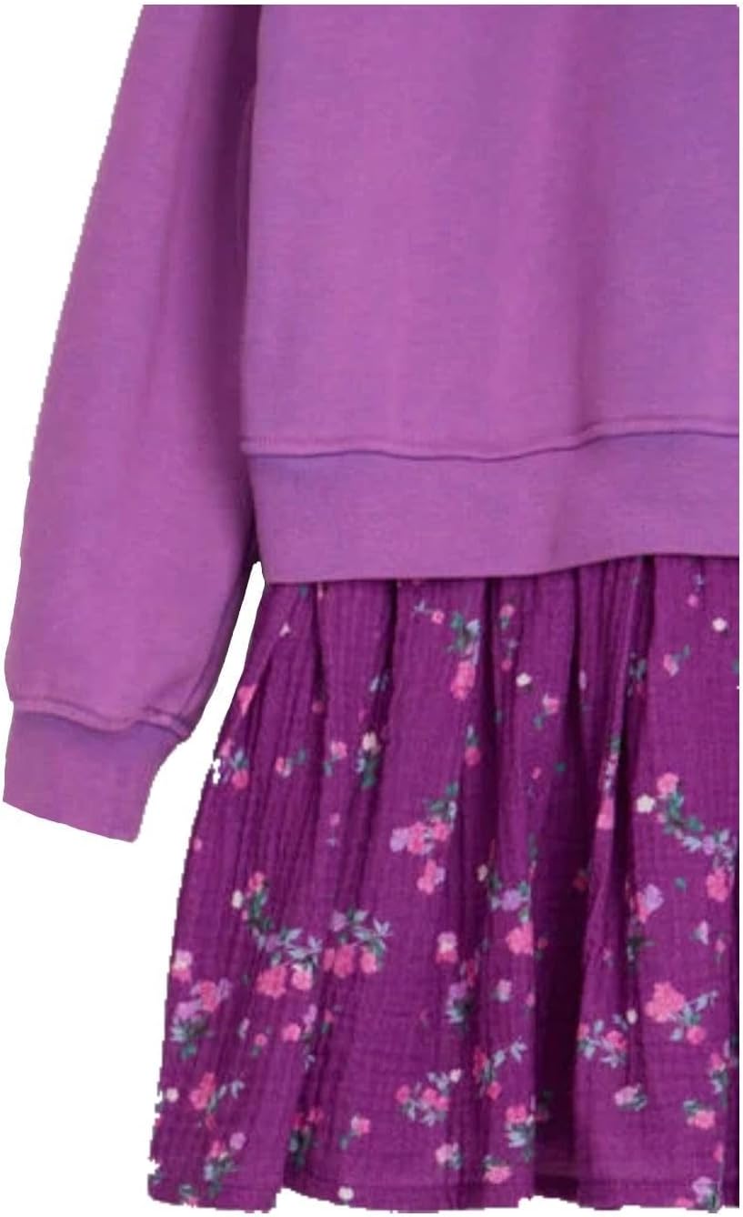 Desigual Girl Knit Dress Long Sleeve