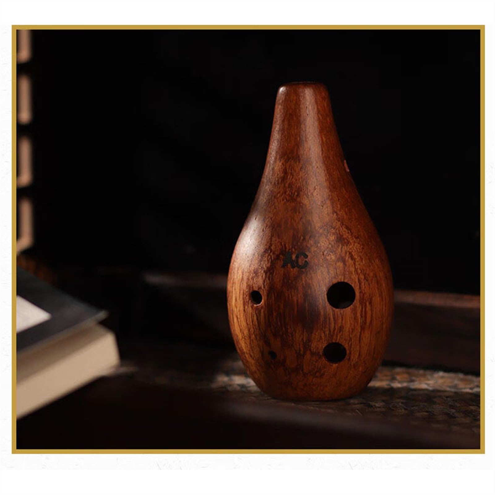 principianti ocarina Ocarina In Legno Massiccio Ocarina Contralto In Legno AC A 6 Fori Per Principianti
