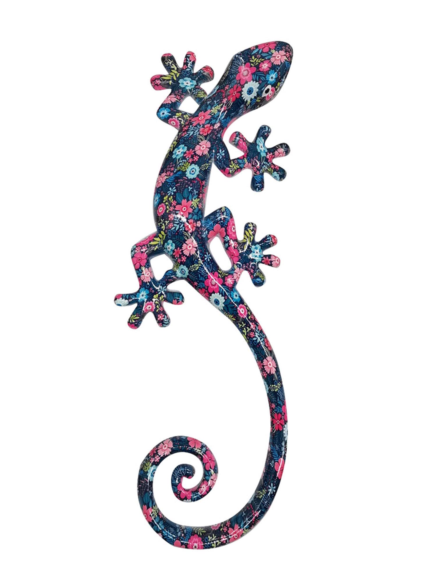 Salamandre Gecko Porte-Bonheur ORIGEN Kolor - Décoration Murale Ou à Poser 35 Cm