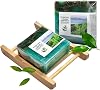 Tea Tree Oil Soap Bar, 2 Pcs Natural Organic Soaps, Body Wash Bath Soap Bar, Facial Cleanser and Body Oder Moisturizer for Men Women, Tea Tree Soap for Body Itching Acne